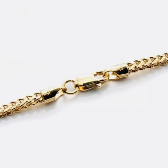 New Real Gold Franco Chain 10K Solid Gold 26 inch - Picture 4 of 4